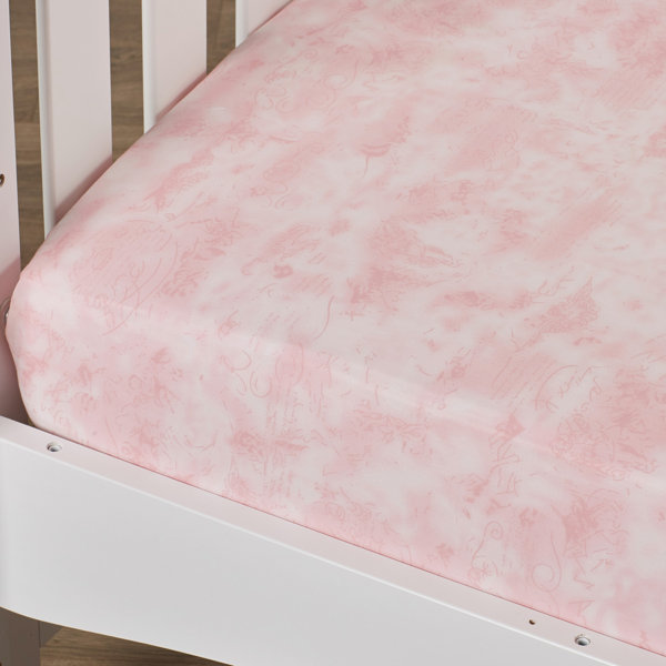 Harriet Bee Bayville Pink Piece Standard Crib Flat Sheet Wayfair